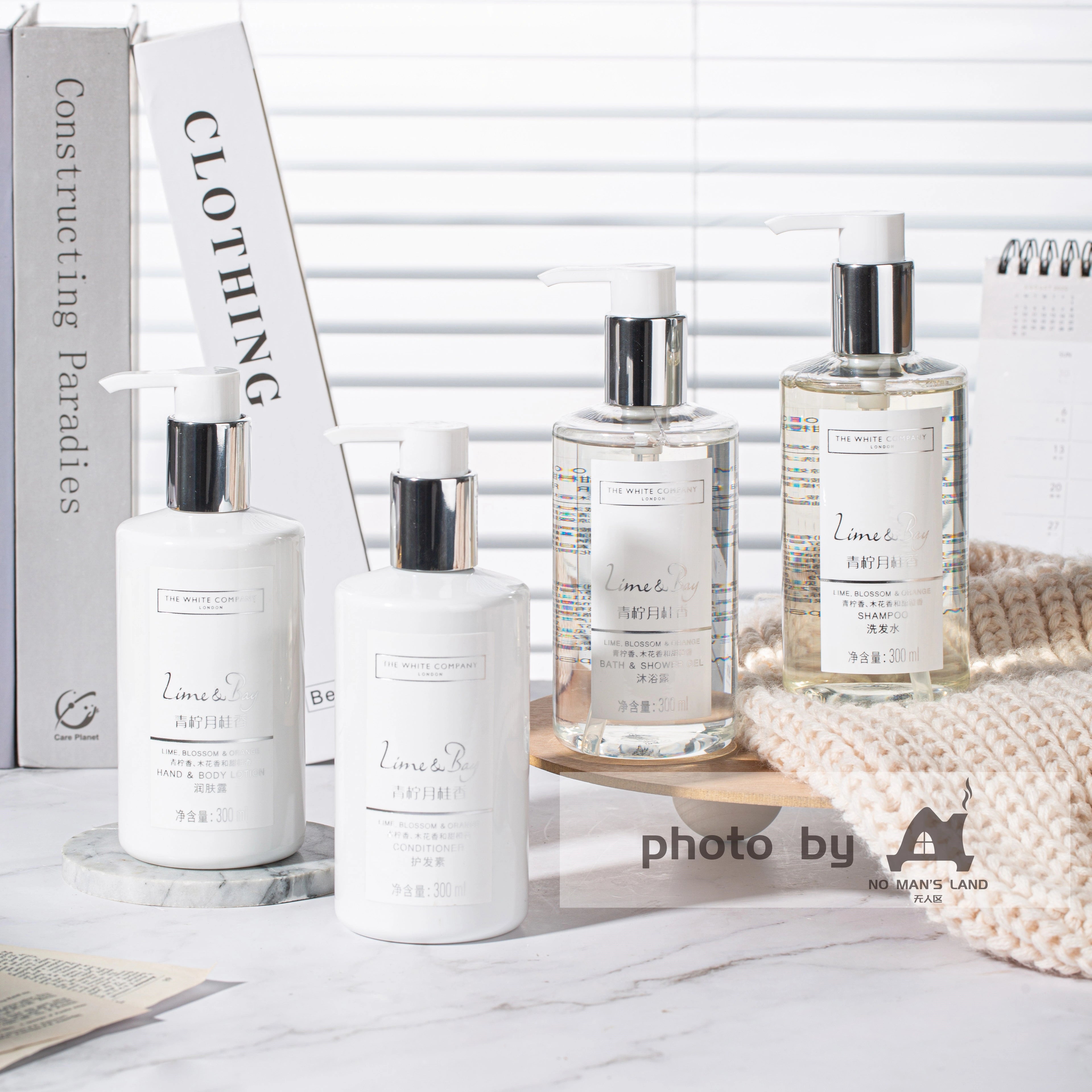 THE WHITE COMPANY Shampoo & Conditioner & Body Lotion & Shower Gel 300ML