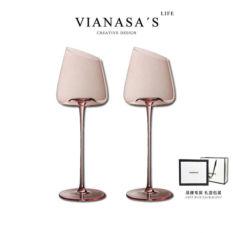 Luxury Crystal Handcrafted Wine Glasses B06