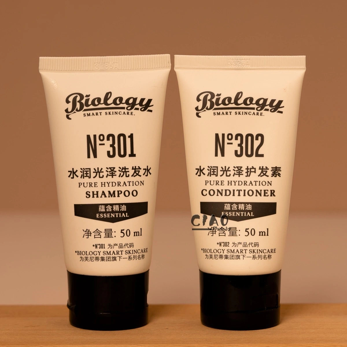 Biology Shampoo & Conditioner & Body Lotion & Shower Gel 50ML