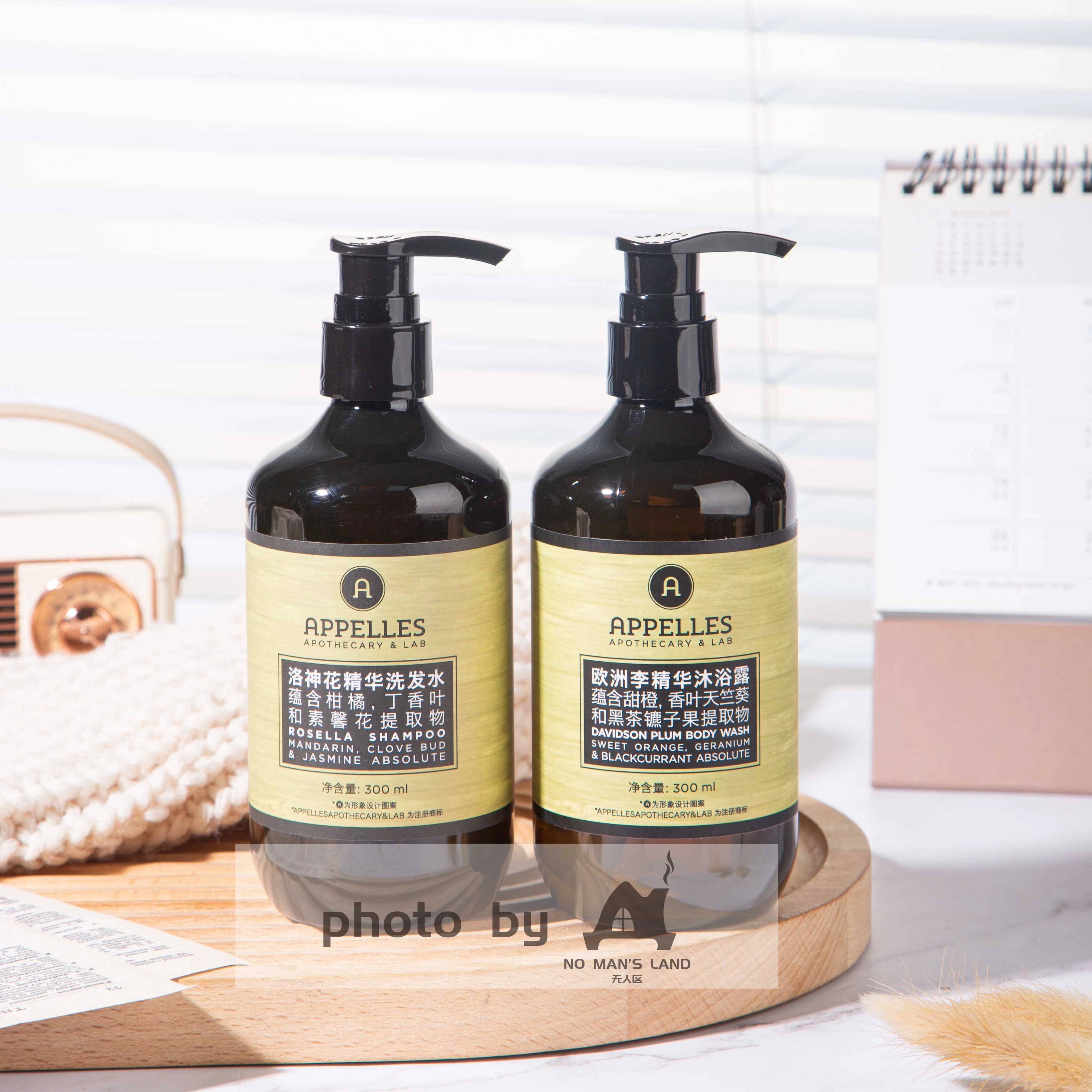 APPELLES Shampoo & Conditioner & Body Lotion & Shower Gel Roselle 300ML