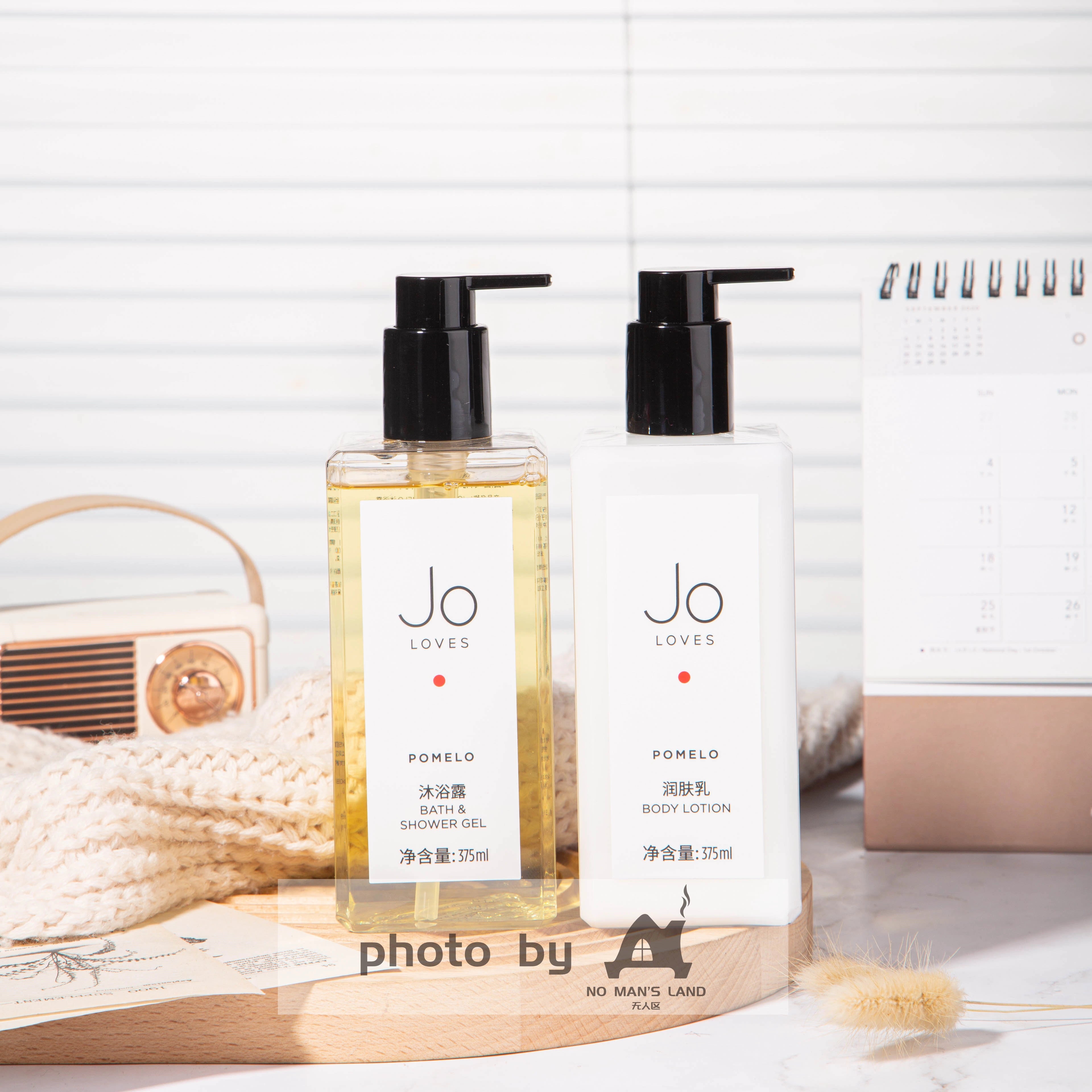 JO LOVES Shampoo & Conditioner & Body Lotion & Shower Gel & Hand Wash 375ML