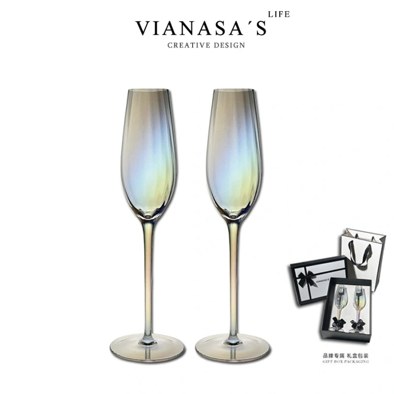 Luxury Crystal Handcrafted Wine Glasses B12