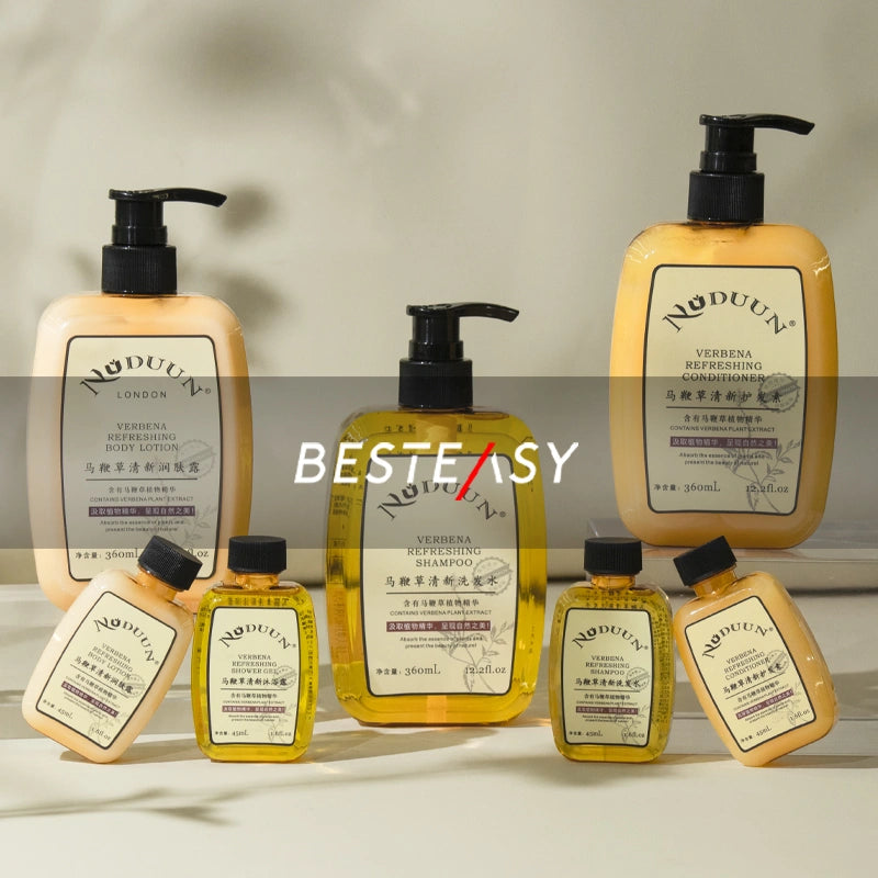 ROOM PLUS Shampoo &amp; Conditioner &amp; Body Lotion &amp; Shower Gel 360ML