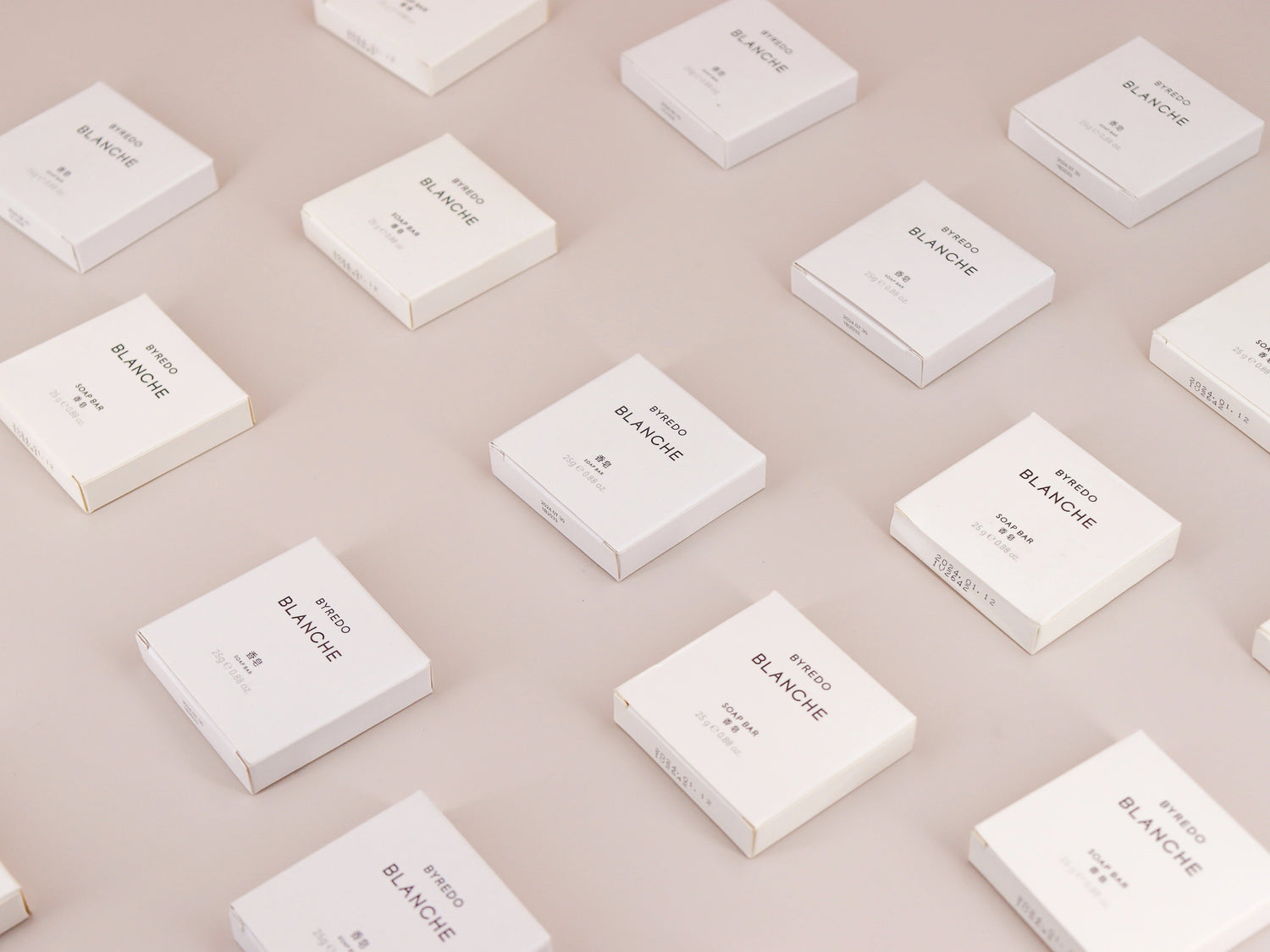 BYREDO BLANCHE Soap Set of 4 (25g Each)