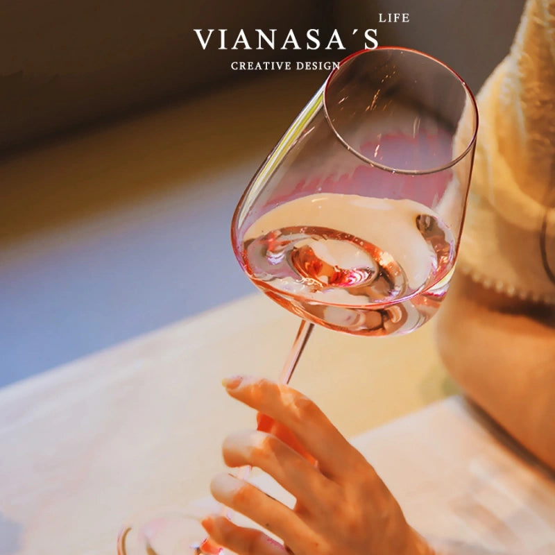 Luxury Crystal Handcrafted Wine Glasses B06