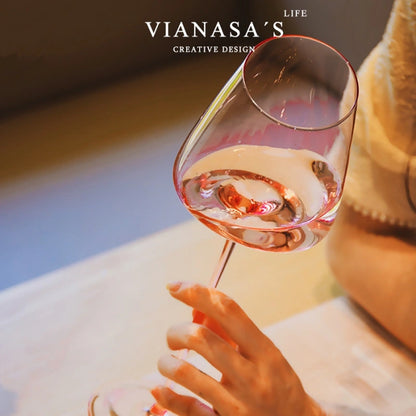Luxury Crystal Handcrafted Wine Glasses B06