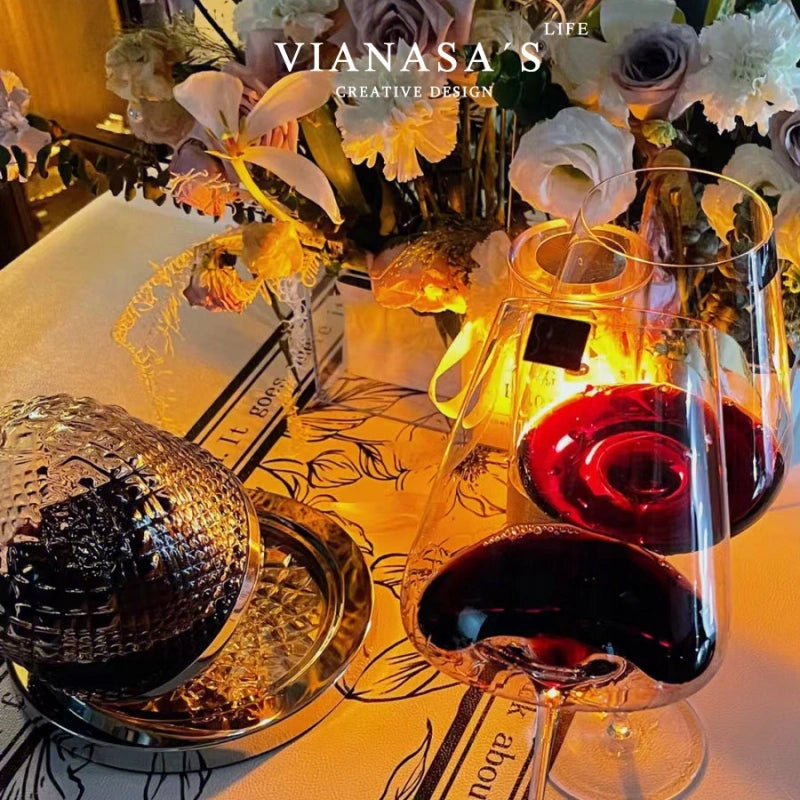 Luxury Crystal Handcrafted Wine Glasses B05