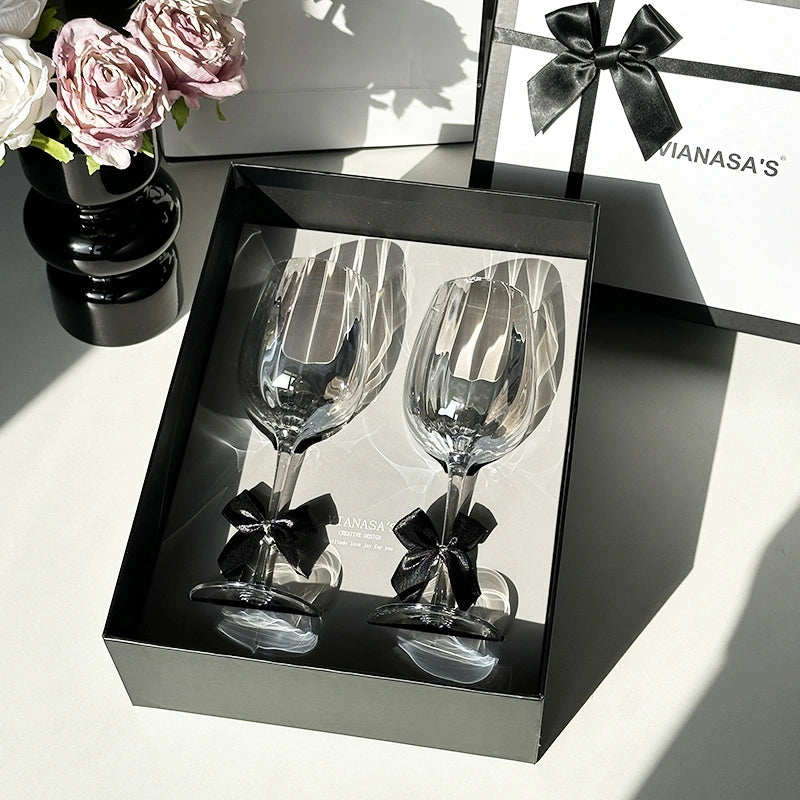 Luxury Crystal Handcrafted Wine Glasses B07
