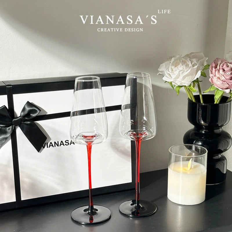 Luxury Crystal Handcrafted Wine Glasses B10