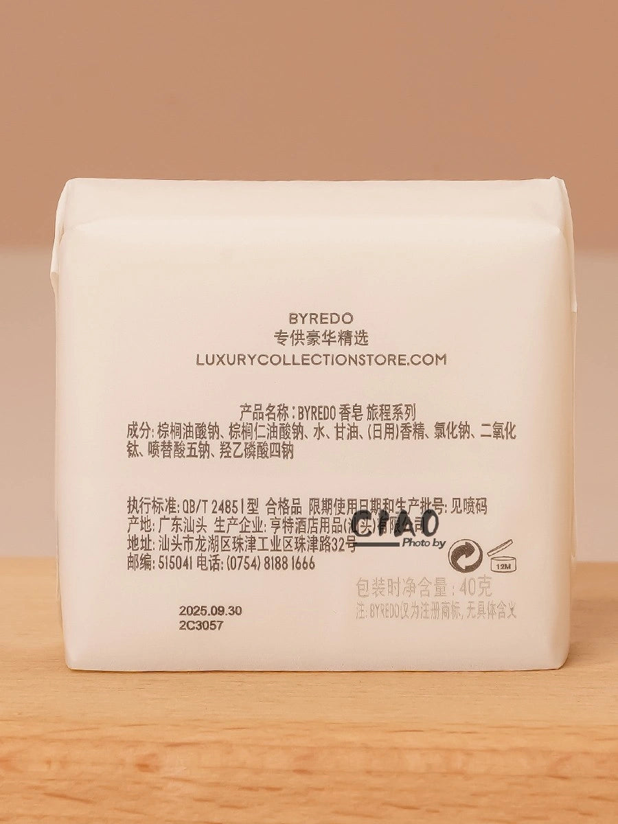 BYREDO LE CHEMIN Soap Set of 4 (40g Each)