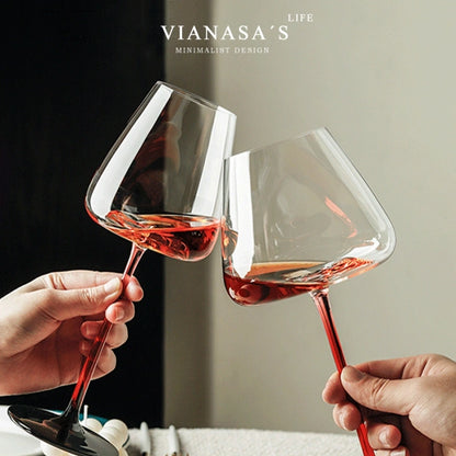Luxury Crystal Handcrafted Wine Glasses B02