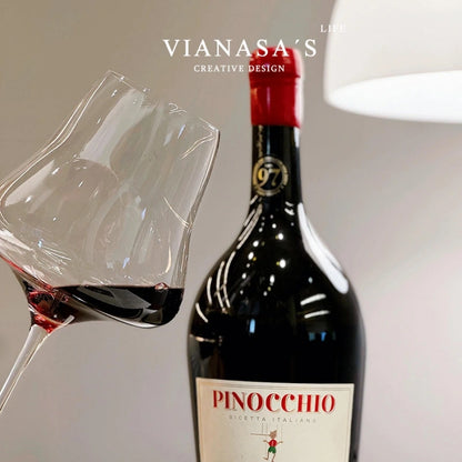 Luxury Crystal Handcrafted Wine Glasses B04