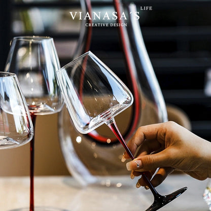 Luxury Crystal Handcrafted Wine Glasses B02