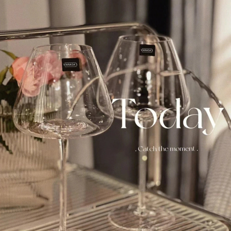 Luxury Crystal Handcrafted Wine Glasses B05