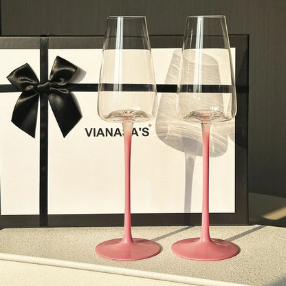 Luxury Crystal Handcrafted Wine Glasses B11