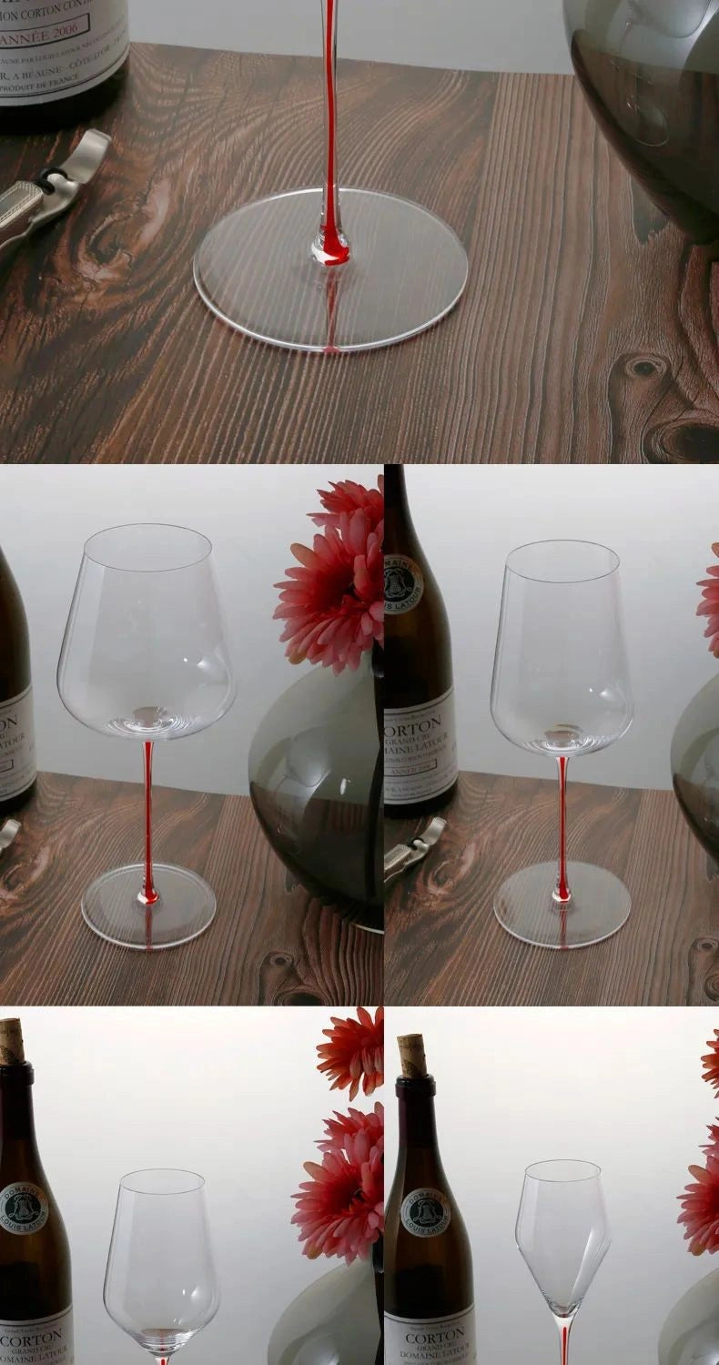 Luxury Crystal Handcrafted Wine Glasses B08