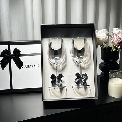 Luxury Crystal Handcrafted Wine Glasses B09