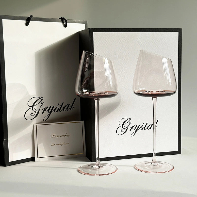Luxury Crystal Handcrafted Wine Glasses B06