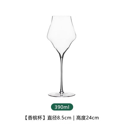 Luxury Crystal Handcrafted Wine Glasses B04