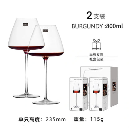 Luxury Crystal Handcrafted Wine Glasses B05