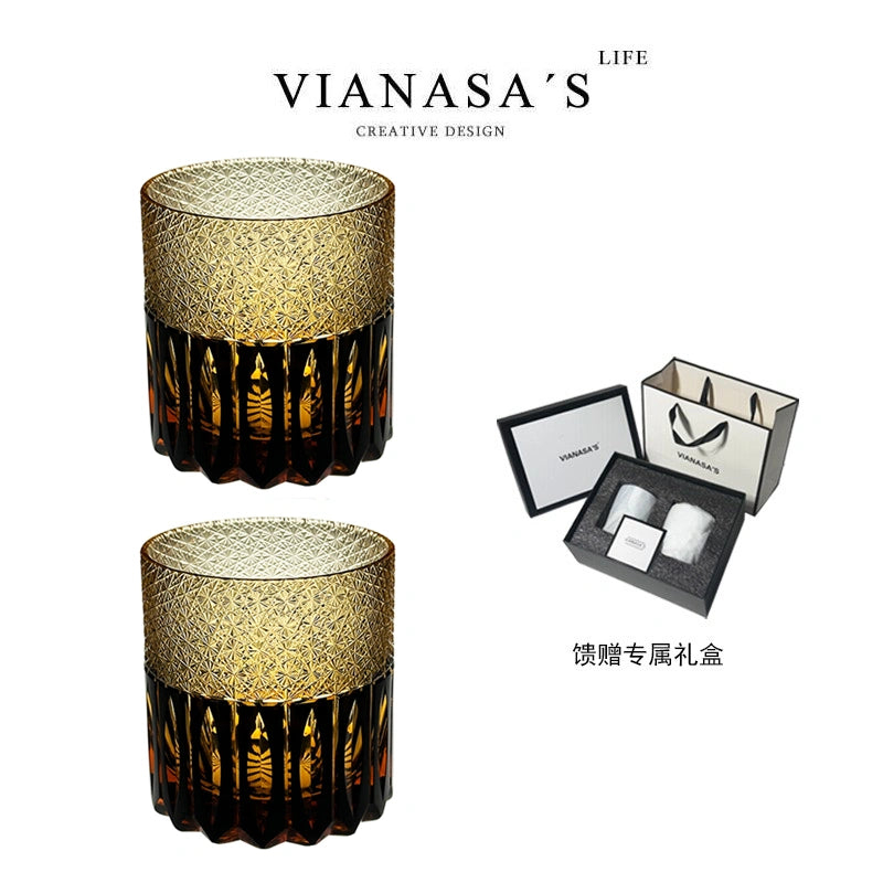 Luxury Crystal Handcrafted Glassware A22