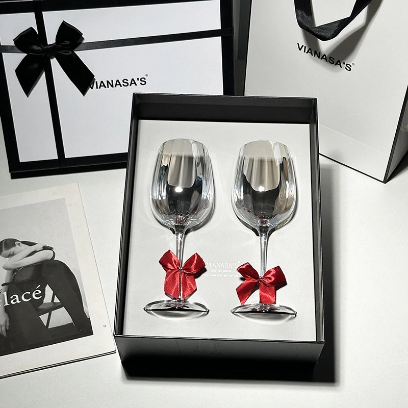 Luxury Crystal Handcrafted Wine Glasses B09