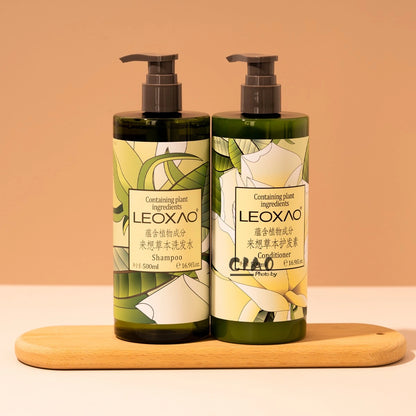 LEOXAO Shampoo &amp; Conditioner &amp; Body Lotion &amp; Shower Gel 500ML