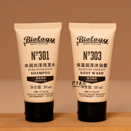 Biology Shampoo &amp; Conditioner &amp; Body Lotion &amp; Shower Gel 50ML