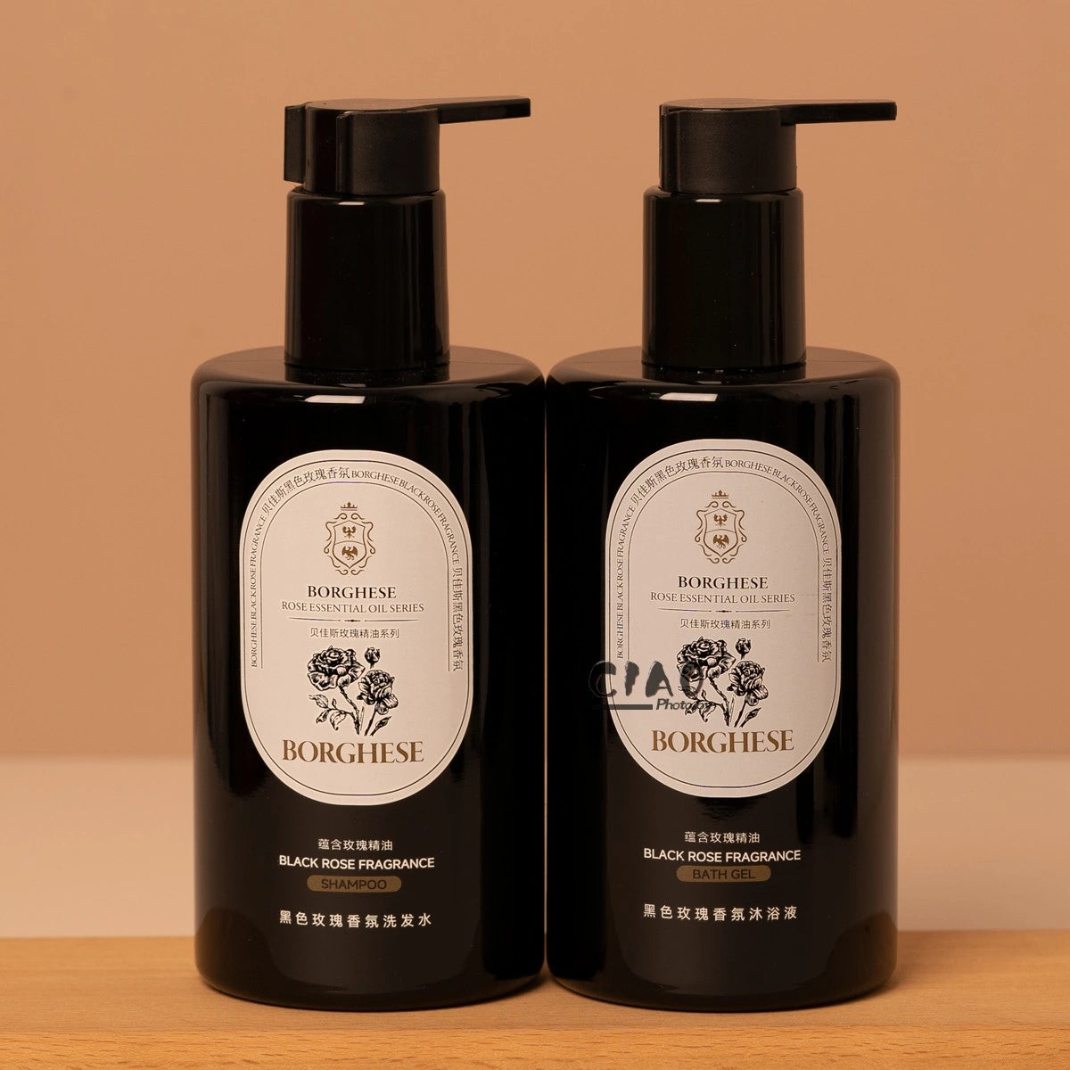 BORGHESE Shampoo &amp; Conditioner &amp; Body Lotion &amp; Shower Gel 300ML