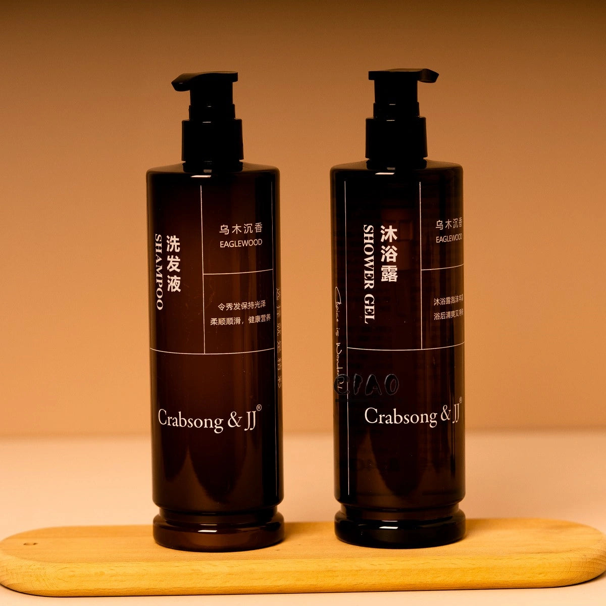 CRABSONG &amp; JJ Shampoo &amp; Conditioner &amp; Body Lotion &amp; Shower Gel 400ML