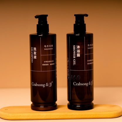 CRABSONG &amp; JJ Shampoo &amp; Conditioner &amp; Body Lotion &amp; Shower Gel 400ML