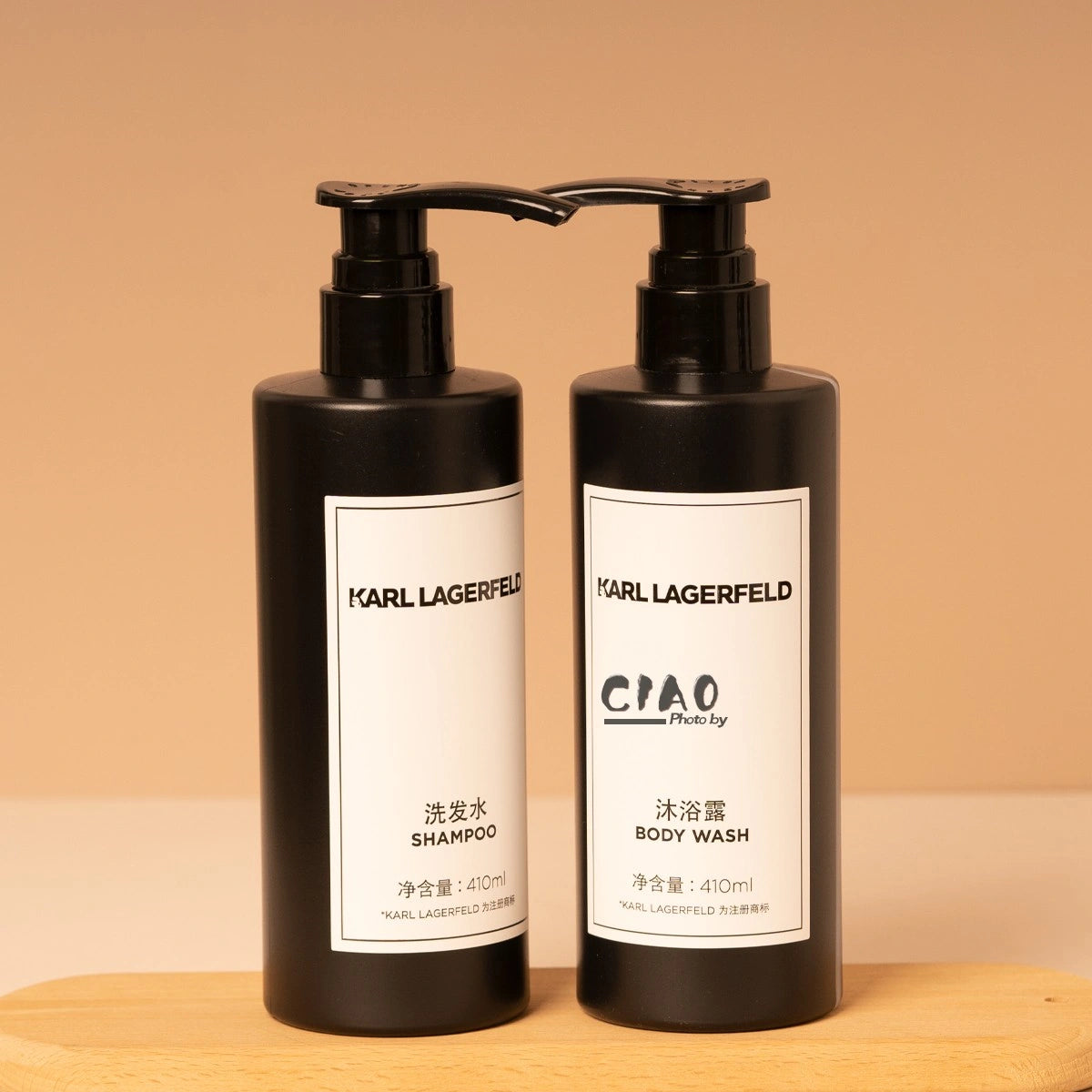 KARL LAGERFELD Shampoo &amp; Conditioner &amp; Shower Gel &amp; Hand Wash 410ML