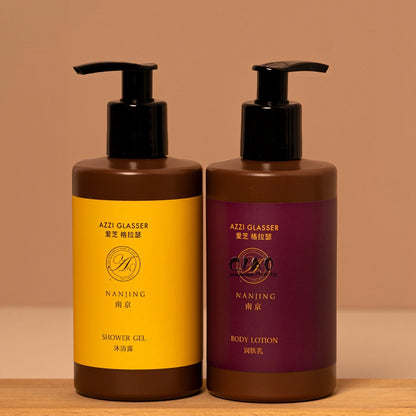 AZZI GLASSER Shampoo &amp; Conditioner &amp; Body Lotion &amp; Shower Gel 300ML