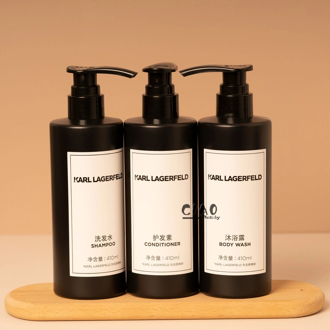 KARL LAGERFELD Shampoo &amp; Conditioner &amp; Shower Gel &amp; Hand Wash 410ML