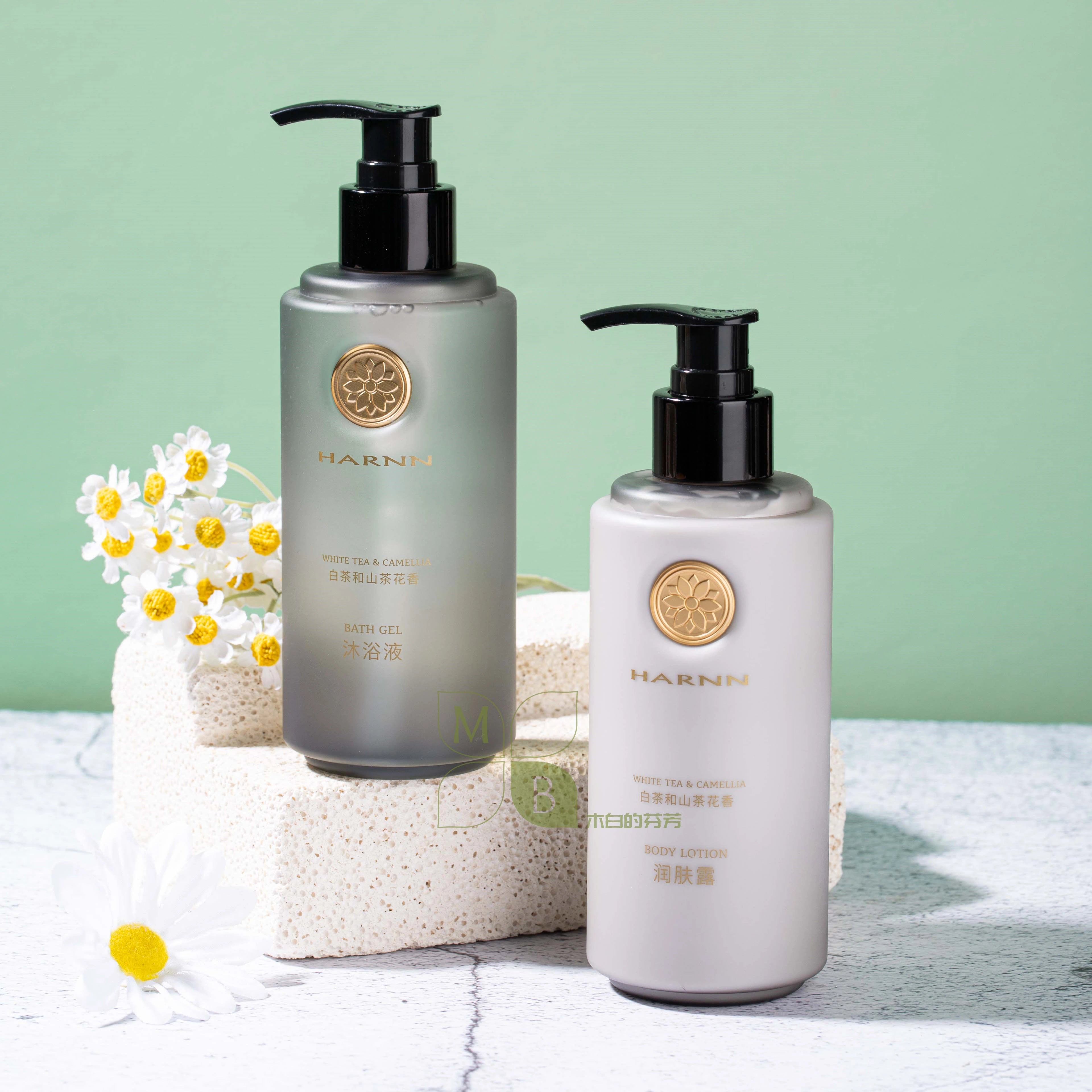 HARNN Shampoo &amp; Conditioner &amp; Body Lotion &amp; Shower Gel &amp; Hand Wash 300ML