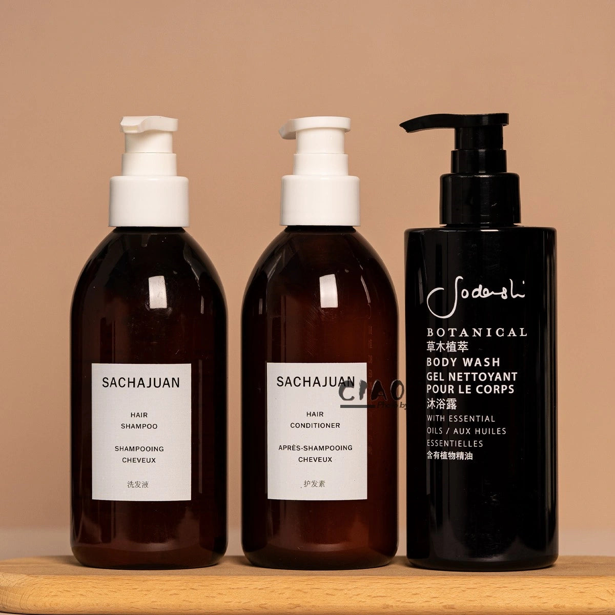 SACHAJUAN Shampoo &amp; Conditioner &amp; Body Lotion &amp; Shower Gel 300ML