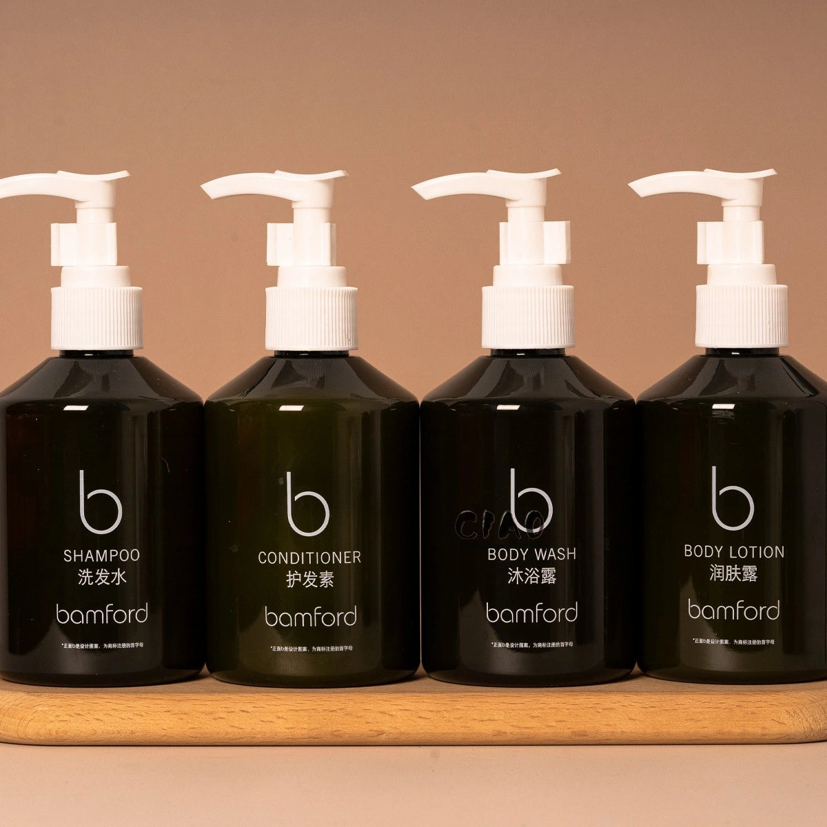 BAMFORD Shampoo &amp; Conditioner &amp; Body Lotion &amp; Shower Gel &amp; Hand Wash 250ML
