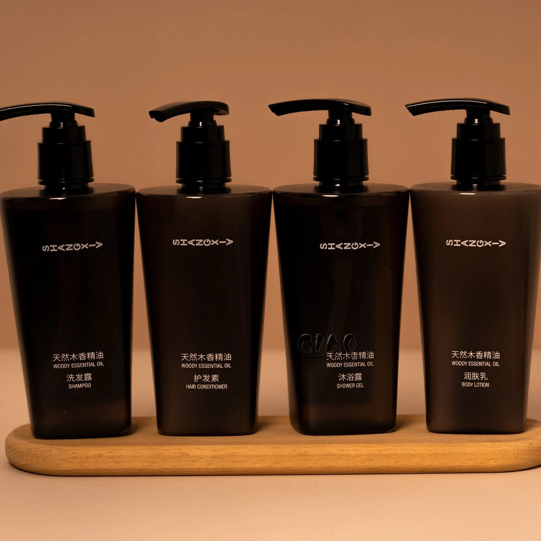 SHANGXIA Shampoo &amp; Conditioner &amp; Body Lotion &amp; Shower Gel &amp; Hand Wash 300ML