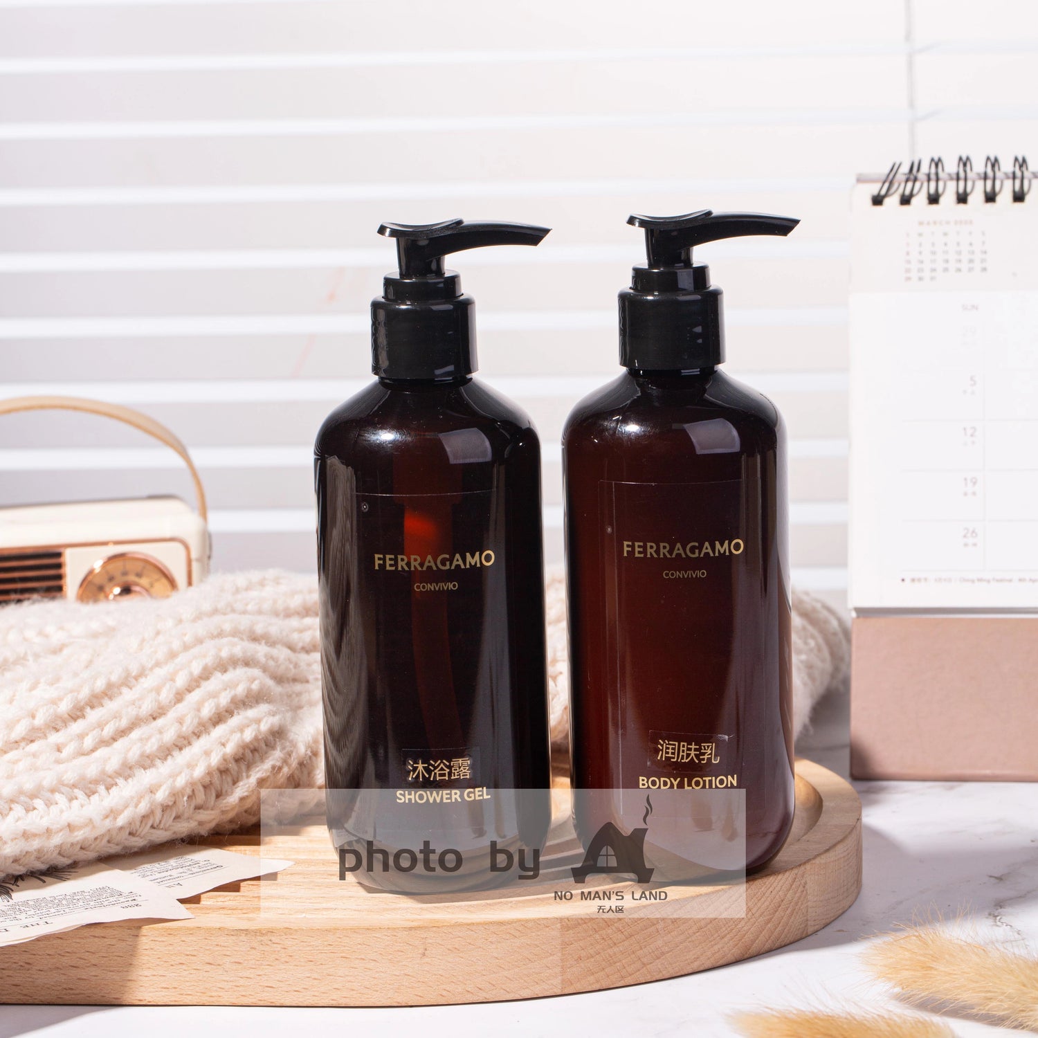 FERRAGAMO Shampoo &amp; Conditioner &amp; Body Lotion &amp; Shower Gel 280ML