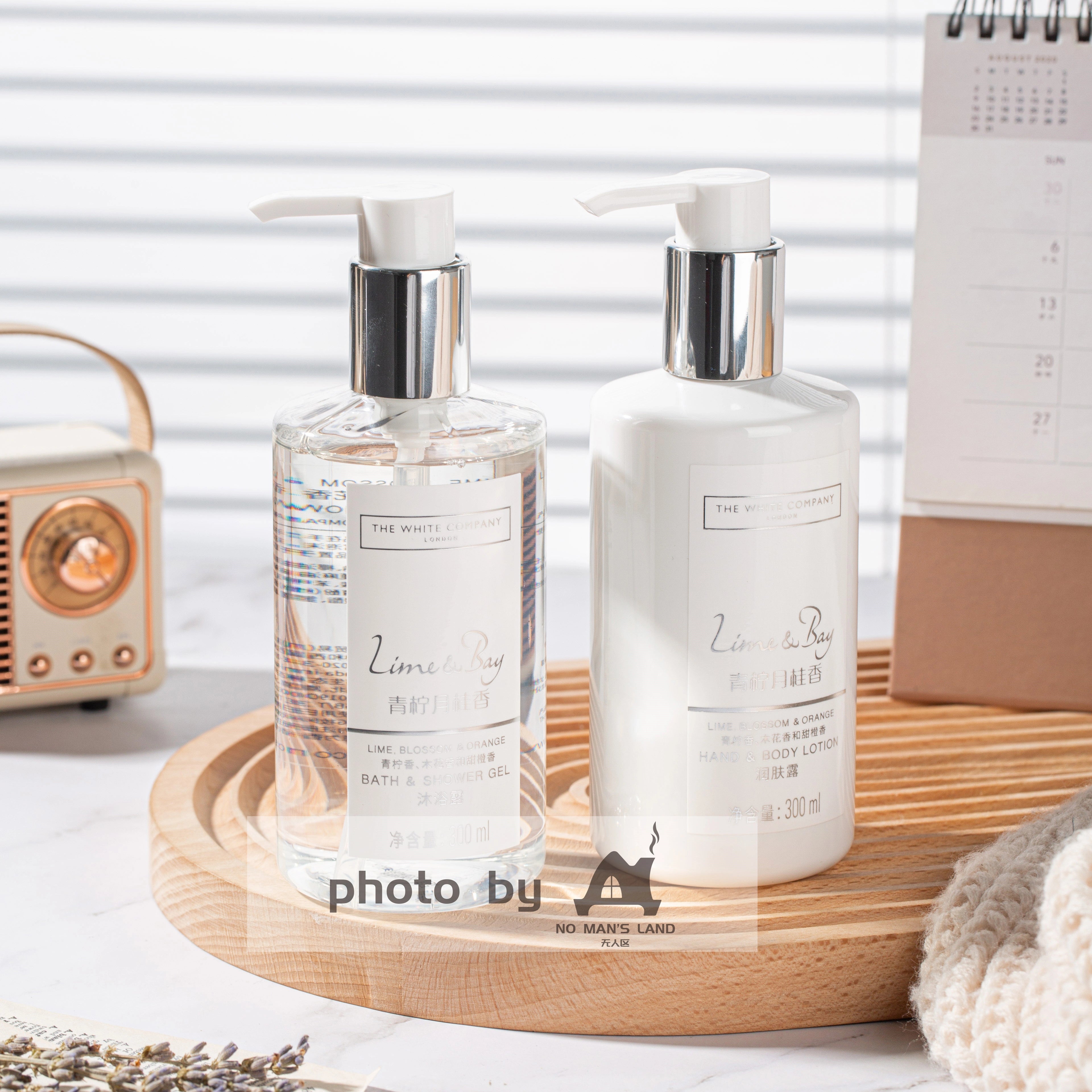 THE WHITE COMPANY Shampoo &amp; Conditioner &amp; Body Lotion &amp; Shower Gel 300ML