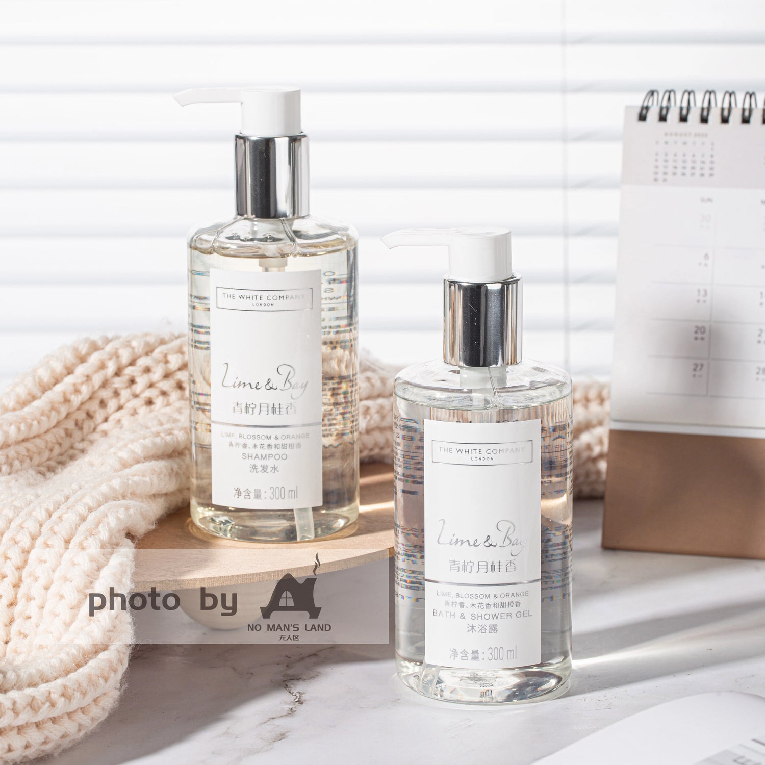 THE WHITE COMPANY Shampoo &amp; Conditioner &amp; Body Lotion &amp; Shower Gel 300ML