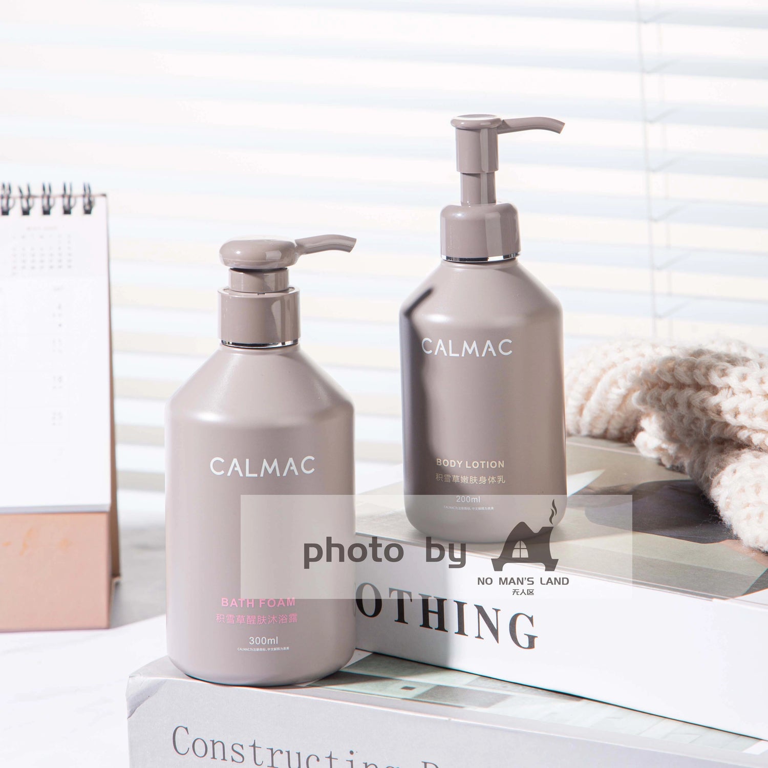 CALMAC Shampoo &amp; Conditioner &amp; Body Lotion &amp; Shower Gel &amp; Hand Wash 300ML