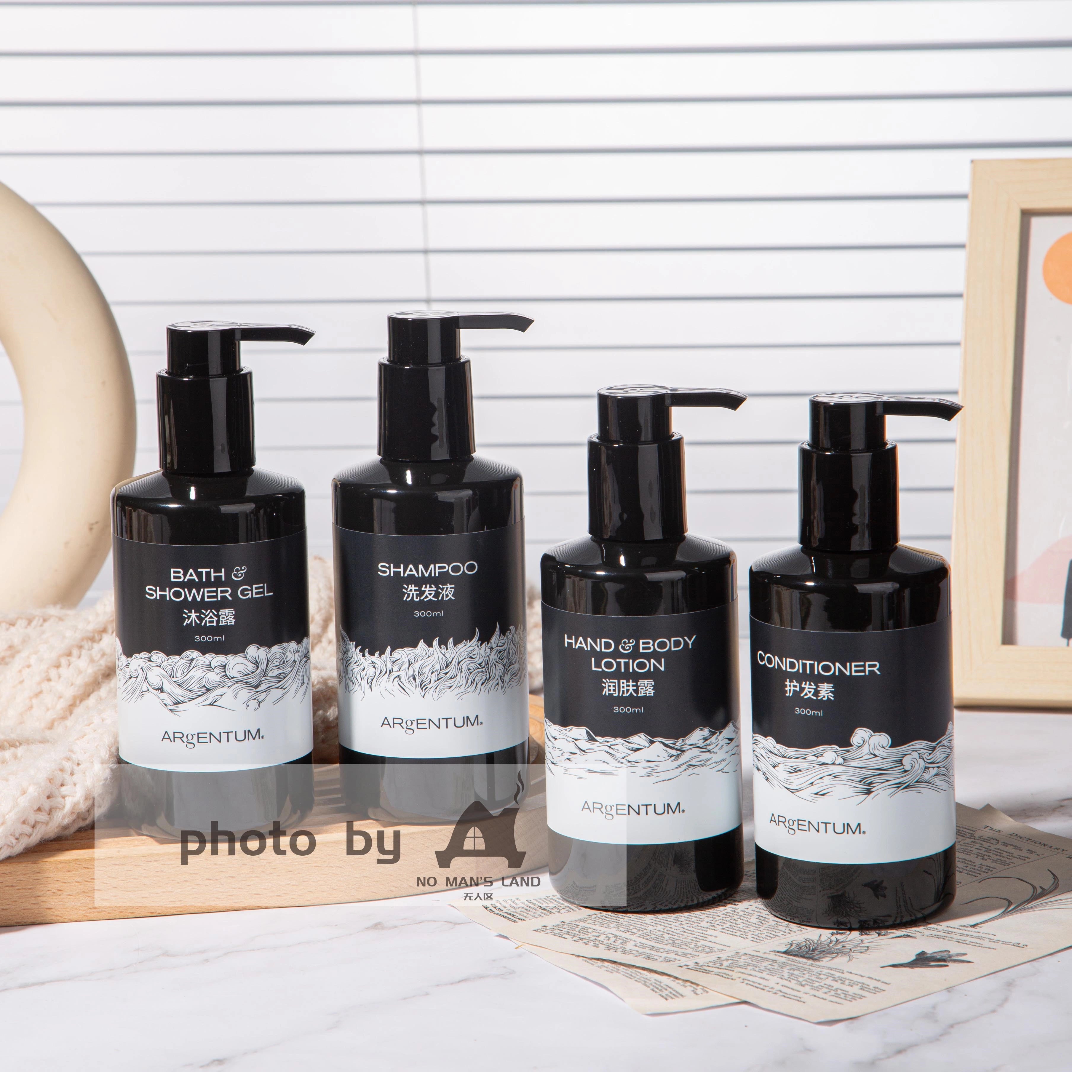 ARGENTUM Shampoo &amp; Conditioner &amp; Body Lotion &amp; Shower Gel 300ML