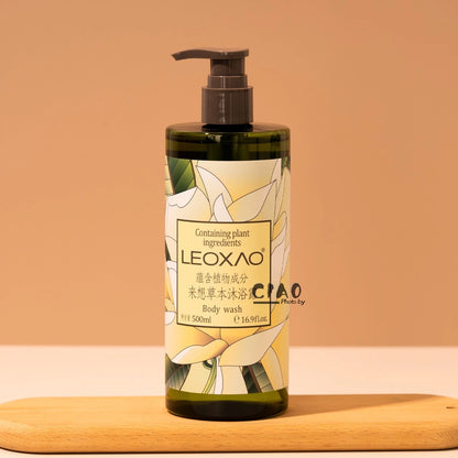 LEOXAO Shampoo &amp; Conditioner &amp; Body Lotion &amp; Shower Gel 500ML